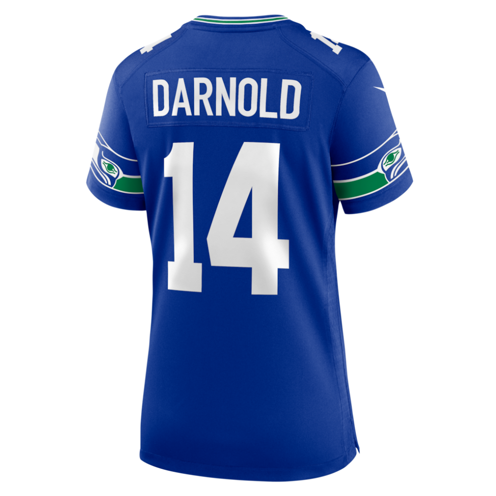 Sam Darnold Seattle Seahawks Nike Women's Alternate 2 Game Jersey - Royal-GridironStore